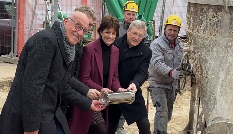 MUSKELKATER: Grundstein gelegt - Zukunft bewegt.