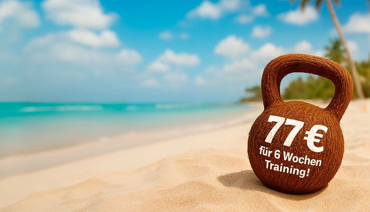 All Inclusive Sommer: 6 Wochen Training für 77€