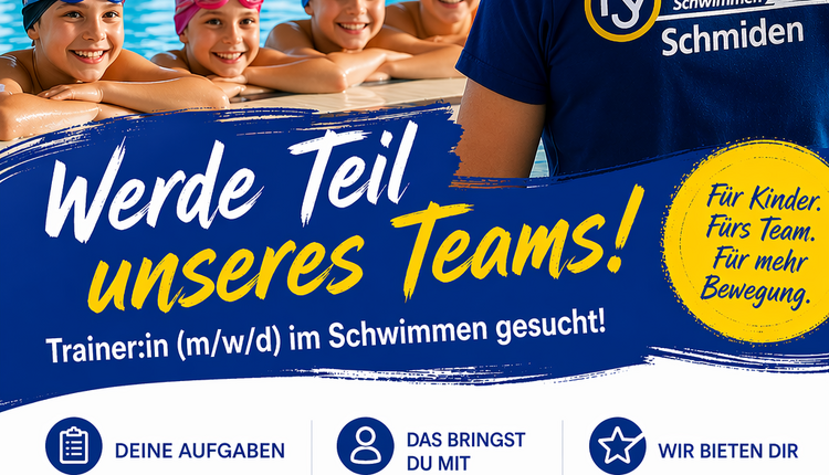 Trainer:in (m/w/d) im Schwimmen gesucht!