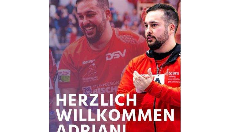 Kadernews 2026/27 – Herzlich Willkommen Adrian!