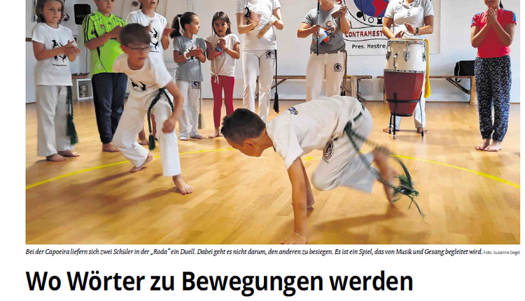 Wo Wörter zu Bewegungen werden