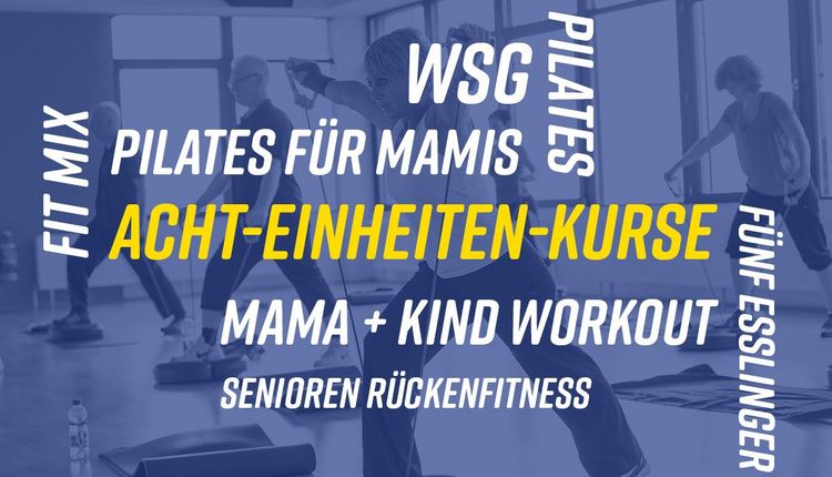 Acht-Einheiten-Kurse - jetzt noch schnell anmelden