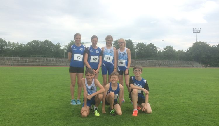 Schüler Sportfest Stuttgart auf der Festwiese am 17.06.2018