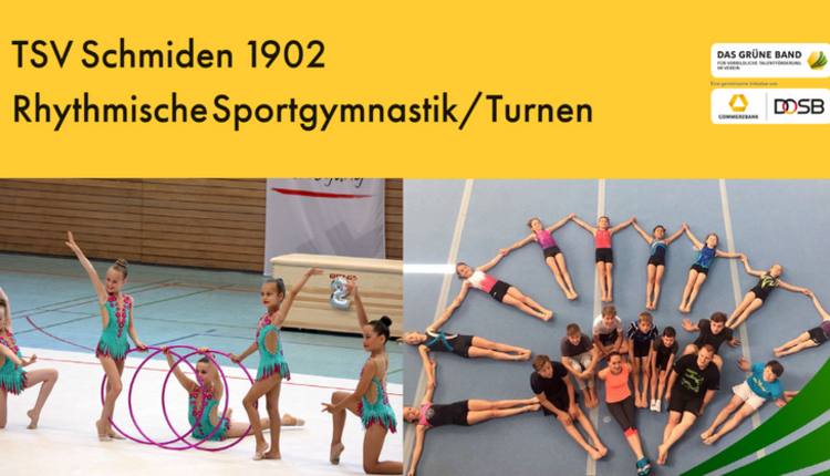 Das Grüne Band für vorbildliche Talentförderung
