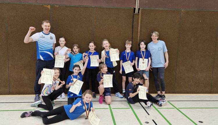 3. Platz für unsere U12 beim Hallensportfest in Winnenden