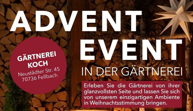 ADVENT EVENT in der Gärtnerei