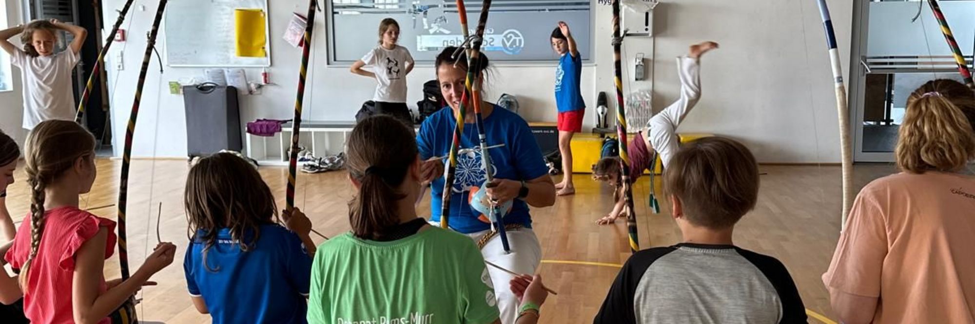 Capoeira-Ferienwoche beim TSV Schmiden