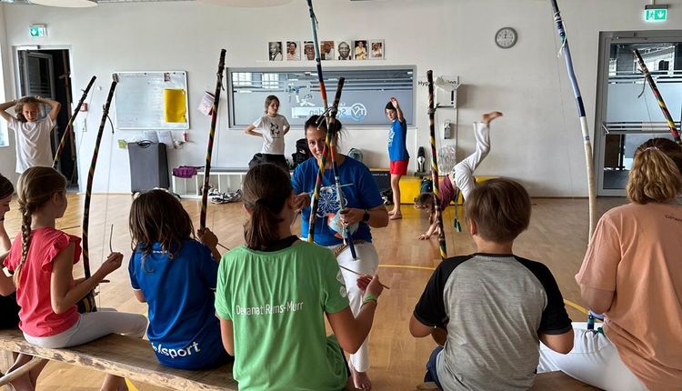 Capoeira-Ferienwoche beim TSV Schmiden