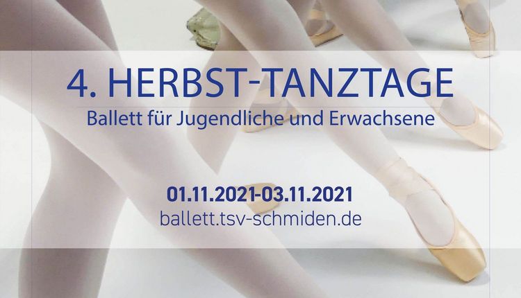Herbst Tanz Tage vom 01.11 - 03.11.21