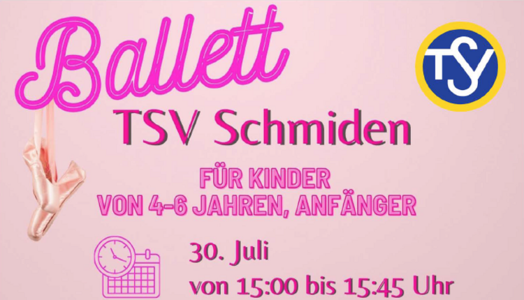 Schnupperstunden am 30.07.2024