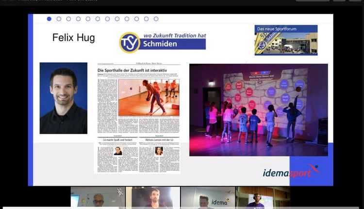 Webinar zu Lü - Das interaktive Spielfeld mit dem TSV Schmiden