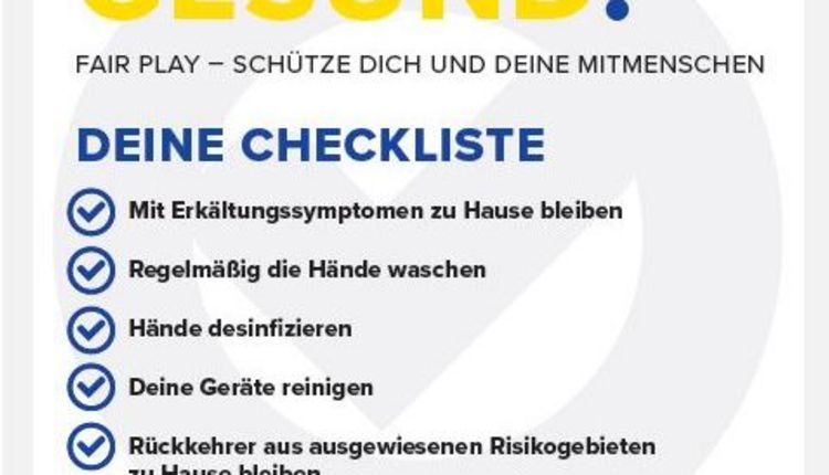 Bleib gesund! 