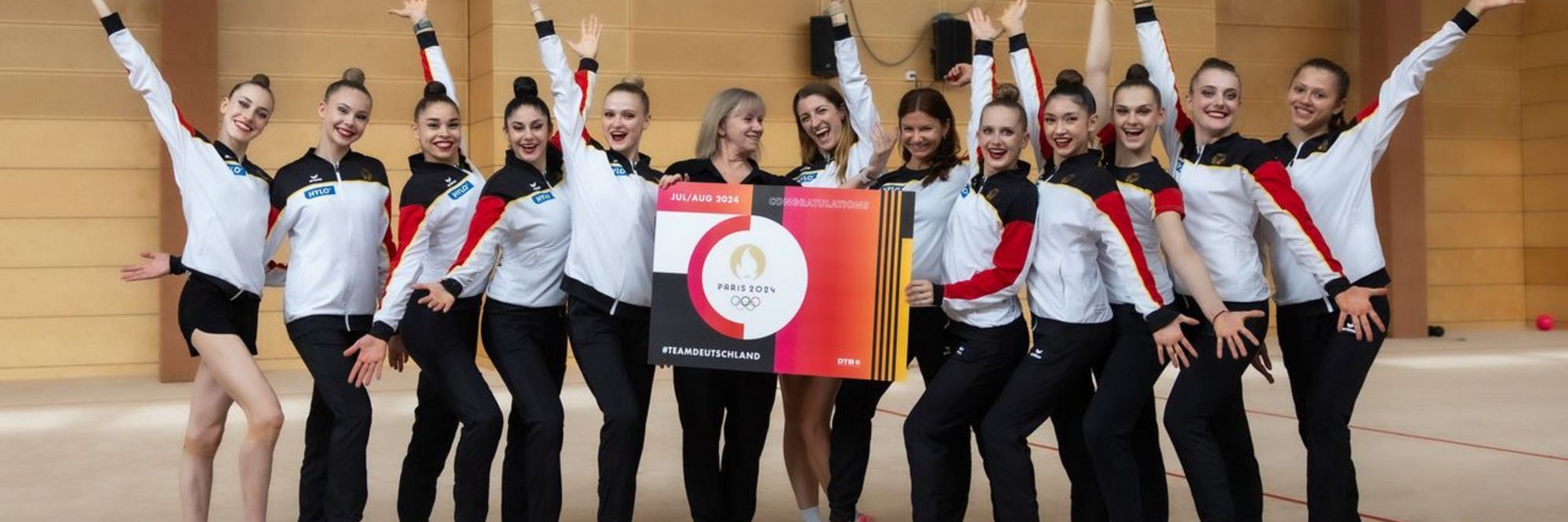 Olymipa 2024: Rhythmische Sportgymnastinnen für Paris