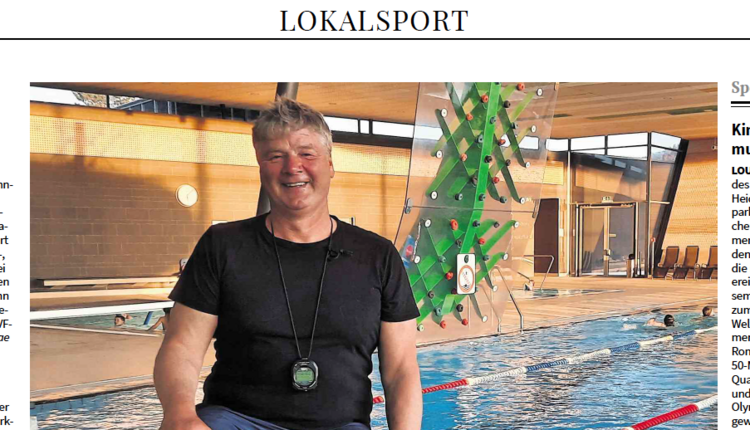 Neuer Cheftrainer Schwimmen: Hartmut Blume