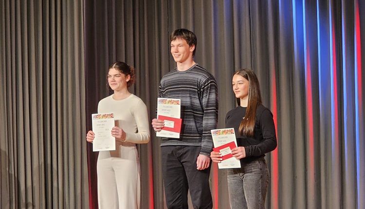 Auszeichnung Sport-Ass 2023 für Joshua Stallbaum