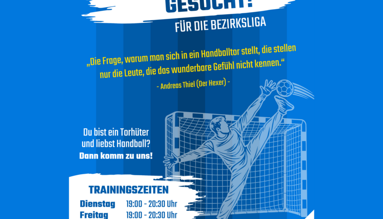 TORHÜTER GESUCHT!