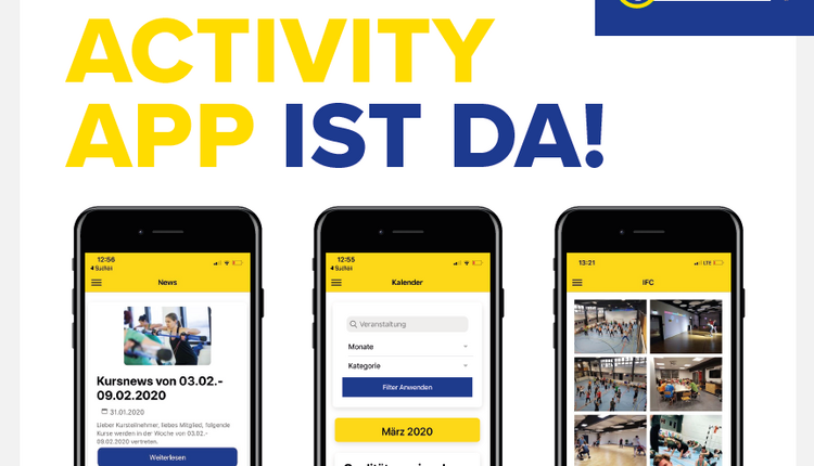 Die neue activity App ist da!