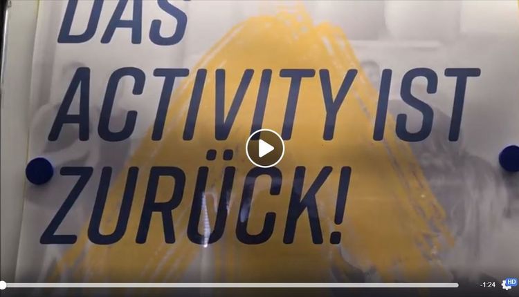 activity - Welcome Back Liebe Mitglieder
