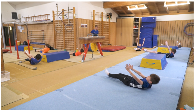 SWR Sport hat das Turntraining beim TSV Schmiden besucht