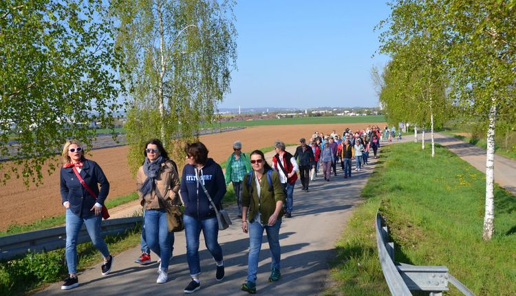 Tolles Wetter bei der Karfreitagswanderung