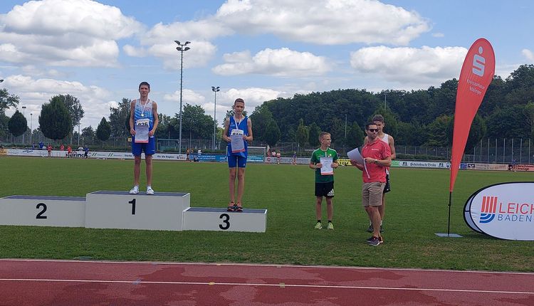 Top Platzierungen bei den Württembergischen Meisterschaften Jugend U16 in Dagersheim/Böblingen