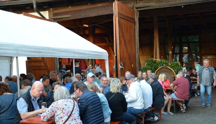 Sommertreff bei der Schmidener Brunnenhocketse