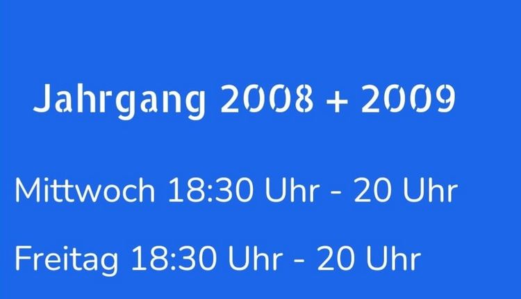 Jahrgang 2008 + 2009