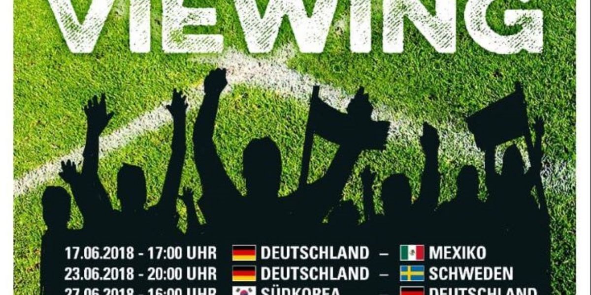 Weitere Infos zum Public Viewing in den News 