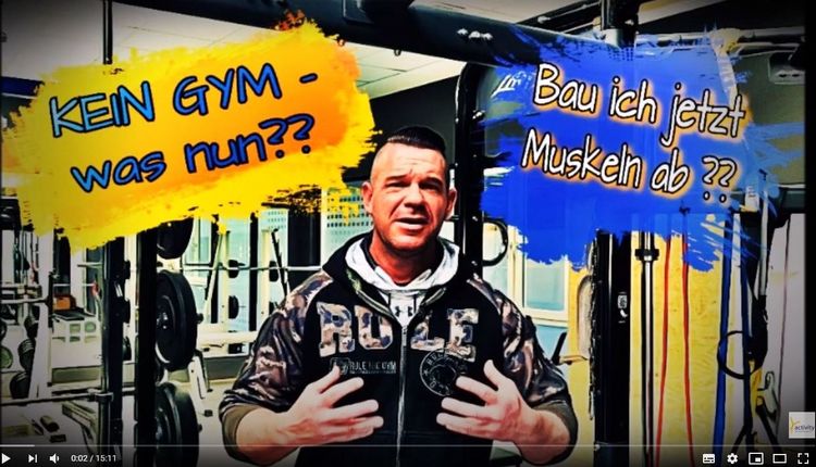 Online Kurs #19: MUSKELABBAU ohne GYM? Was tun?