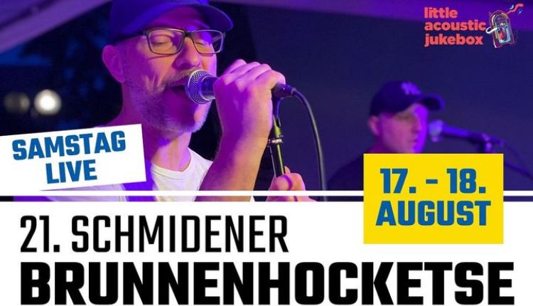 Brunnenhocketse mit Live-Musik am Großen Haus