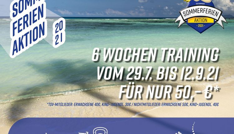 TSV Sommerferien-Aktion vom 29.07 bis 12.09.2021