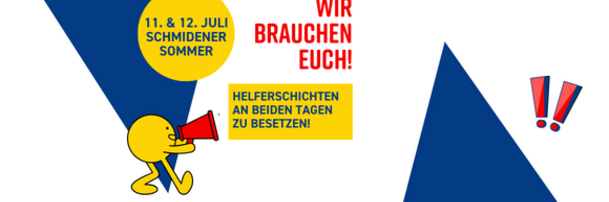 Helferaufruf: Schmidener Sommer 2026