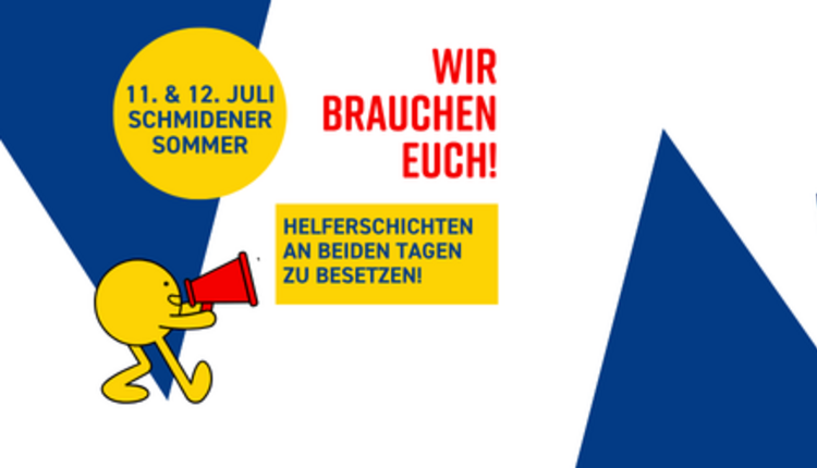 Helferaufruf: Schmidener Sommer 2026