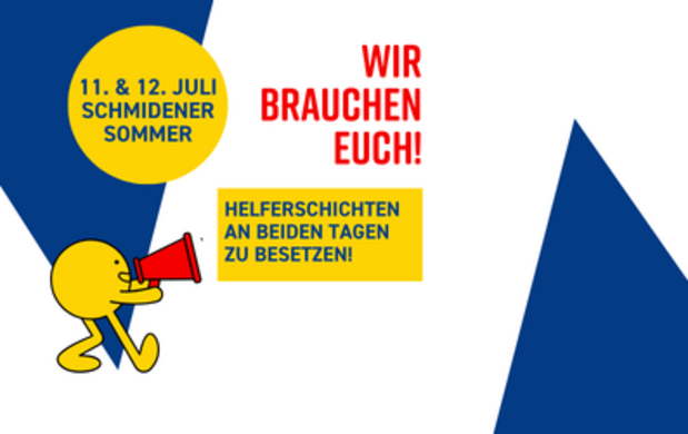 Helferaufruf: Schmidener Sommer 2026