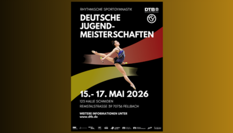 Rhythmische Sportgymnastik: Deutsche Jugendmeisterschaften 2026 in Schmiden