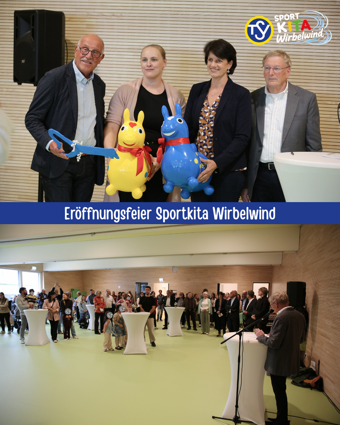 Sportkita Wirbelwind feierlich eingeweiht