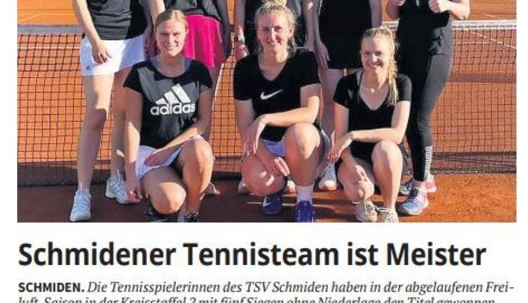 Fellbacher Zeitung: Damen 1 Aufstieg