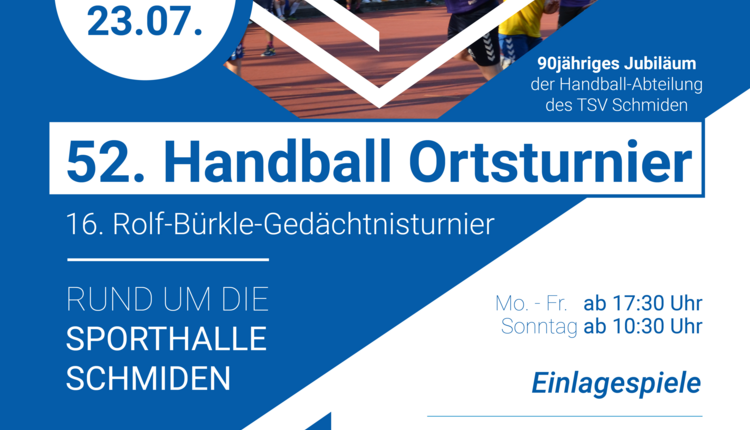 52. Handball-Ortsturnier