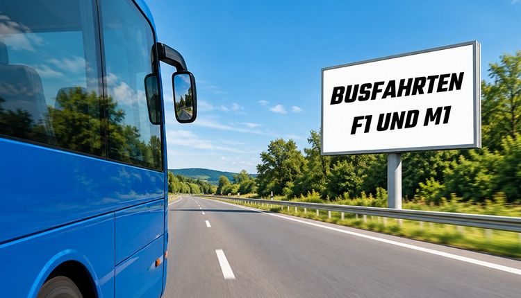 Busfahrten der F1 und M1