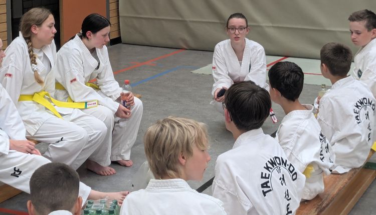 Erste Jugendversammlung der Taekwon-Do-Abteilung