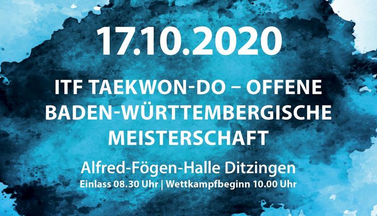 Verschiebung ITF-BW Offene Baden-Württembergische Meisterschaft