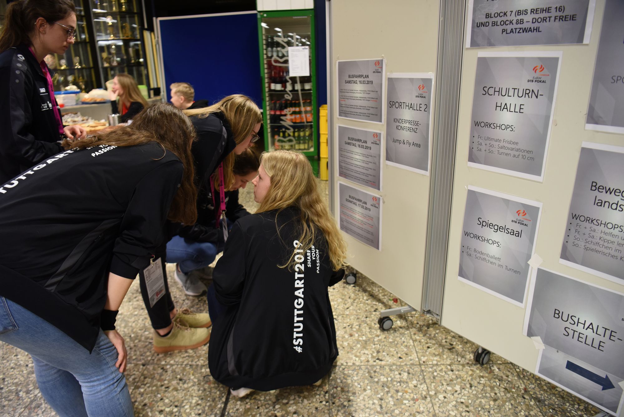 Jugendclub 2019 im Rahmen des DTB-Pokals in Schmiden
